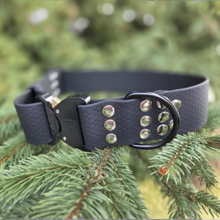 Obroża na klamrę 30mm z regulacją dla dużych psów